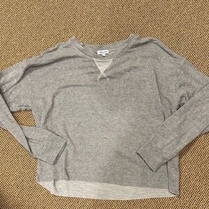 Splendid Gray Long Sleeve Top